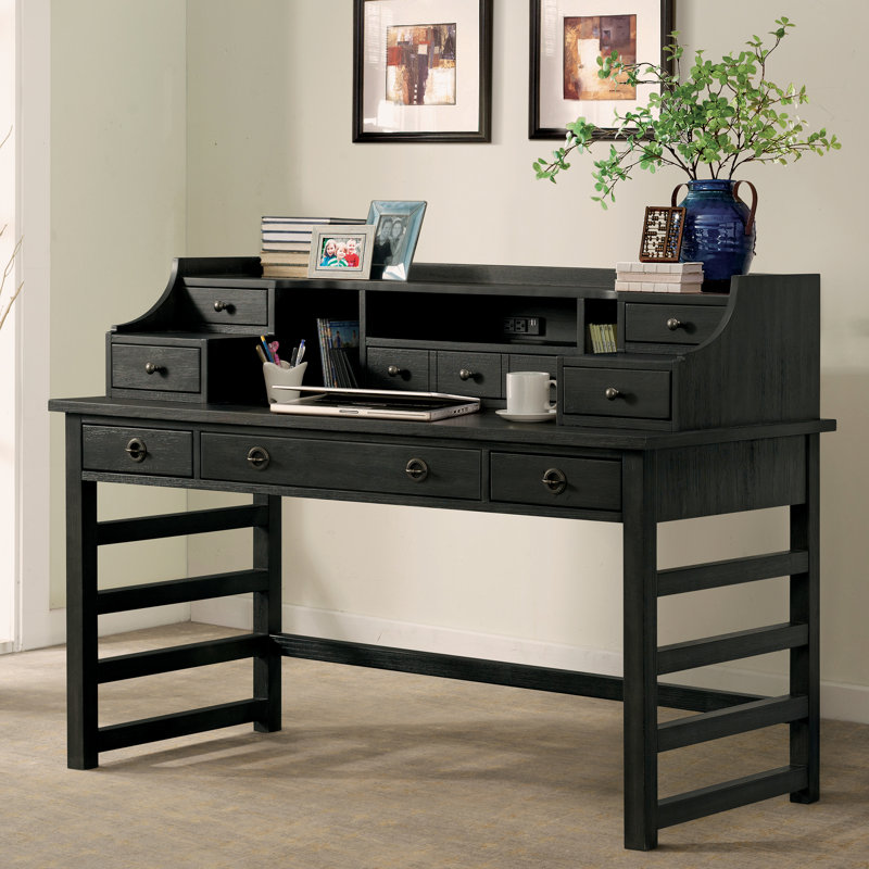 Greyleigh™ Brampt Secretary Desk with Hutch & Reviews Wayfair